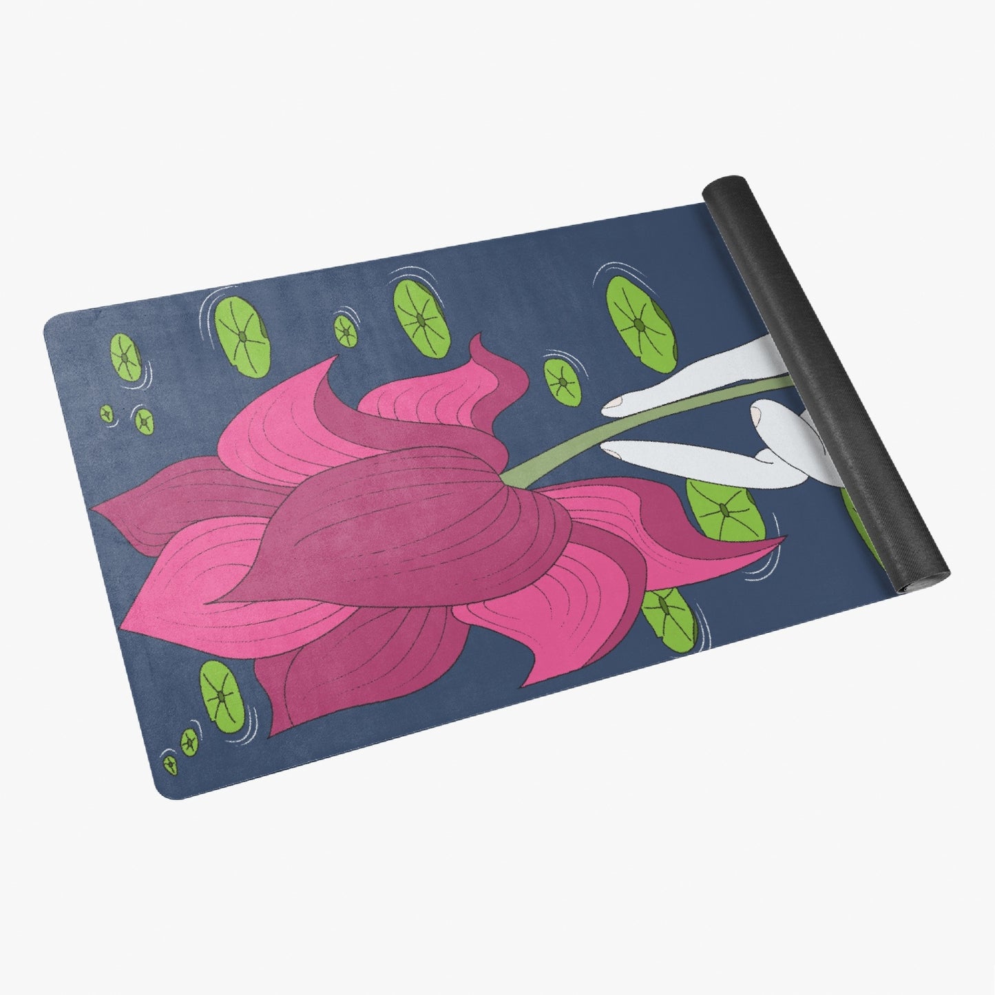 Lotus Flower Non Slip Yoga Mat