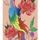 Peacock yoga mat