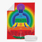 7 chakra yoga blanket
