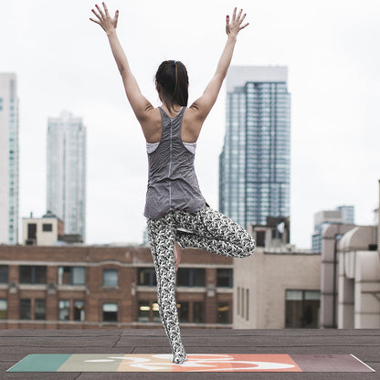 Retro Om Symbol Non Slip Yoga Mat