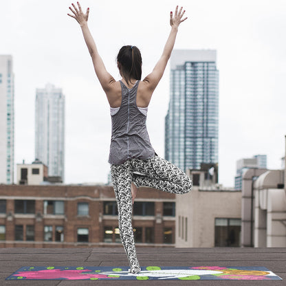 Lotus Flower Non Slip Yoga Mat