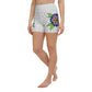 Traditional Lotus Flower Yoga Shorts